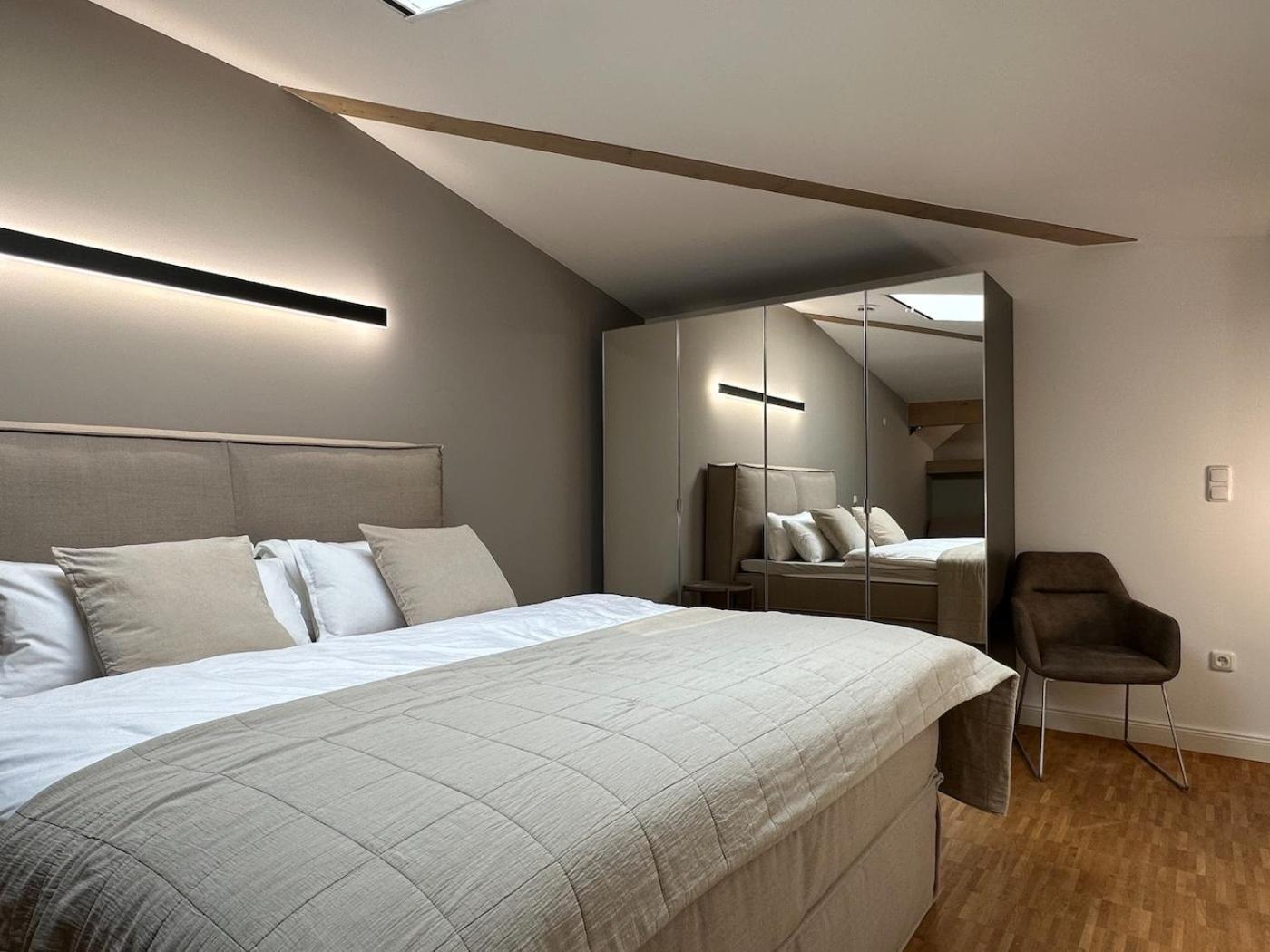 奥格斯堡Truly - Viel Platz Fuer Business & Familie - Modern, Garage, Fahrstuhl公寓 外观 照片