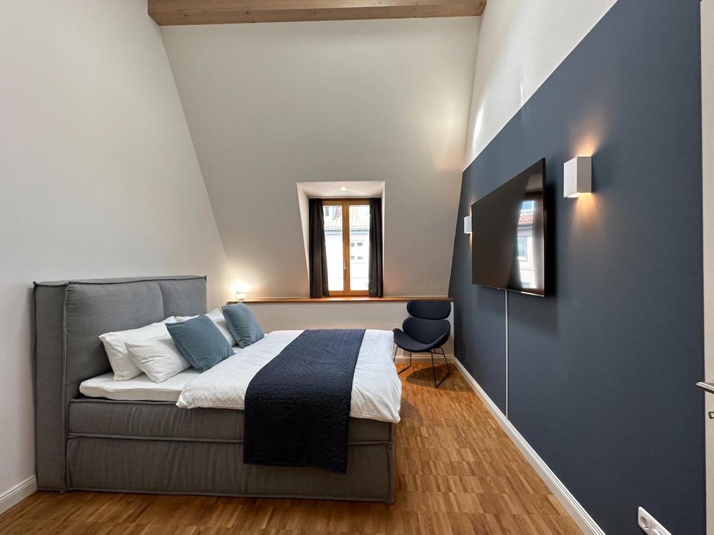 奥格斯堡Truly - Viel Platz Fuer Business & Familie - Modern, Garage, Fahrstuhl公寓 外观 照片