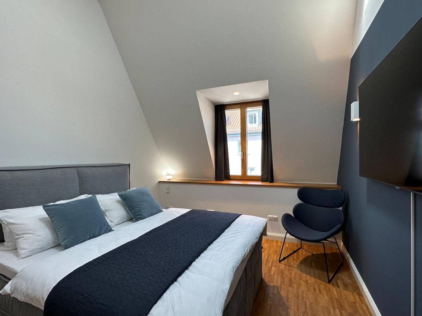 奥格斯堡Truly - Viel Platz Fuer Business & Familie - Modern, Garage, Fahrstuhl公寓 外观 照片